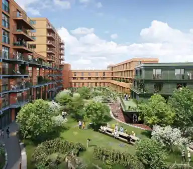 87m2 Appartamento in affitto per 1549€/mese a Laan op Zuid, Rotterdam
