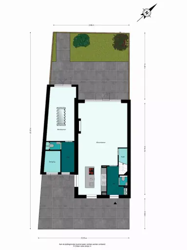 172m2 huis te huur voor 3500€/maand in Apollolaan, Oostzaan