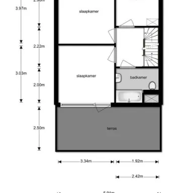 107m2 Appartement à louer pour 862€/mois à Ovidiushof 13B, Maastricht