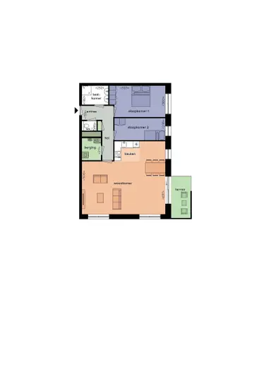 96m2 apartment to rent for 1520€/month in Jan van Beierenlaan, Woerden