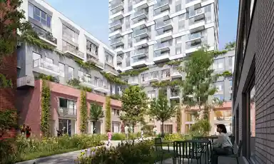 54m2 Appartement à louer pour 1550€/mois à Plesostraat, Amsterdam
