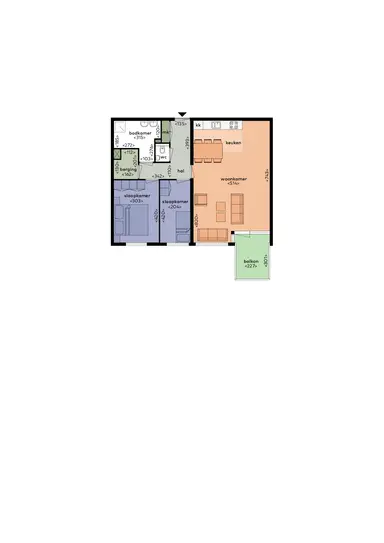 83m2 Appartamento in affitto per 1730€/mese a Henri Dunantstraat 109, Amsterdam