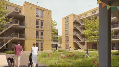 60m2 Flat zur Miete für 713.02€/Monat in Corantijnhof 4, Leiden