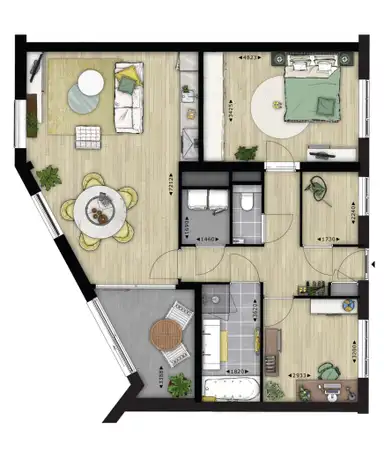 85m2 Appartement à louer pour 1540€/mois à Kleine Oord 291, Arnhem