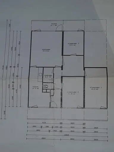 74m2 Appartement à louer pour 791€/mois à Kruitberg, Amsterdam