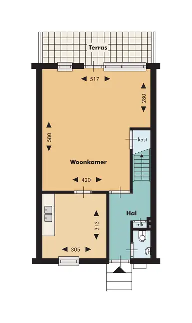 107m2 house to rent for 1655€/month in Slot Moermondstraat 15, Schiedam