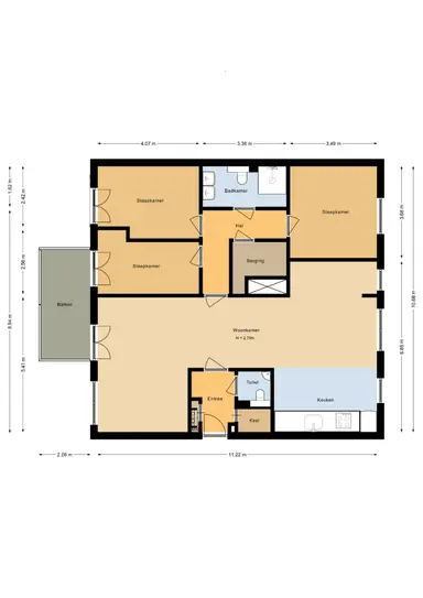 118m2 apartment to rent for 2950€/month in Elisabeth Brugsmapromenade 18, Utrecht