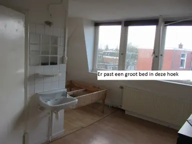 17m2 Camera in affitto per 385€/mese a Jan Goeverneurstraat, Groningen