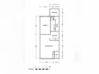58m2 Wohnung zur Miete für 465€/Monat in Van Coothstraat, Boxmeer