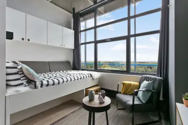 22m2 apartment to rent for 999€/month in De Veldmaat, Enschede