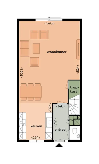 131m2 house to rent for 1820€/month in Lunersingel 143, Rosmalen