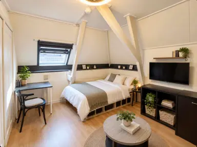 23m2 Zimmer zur Miete für 900€/Monat in Haarlemmerstraat, Leiden