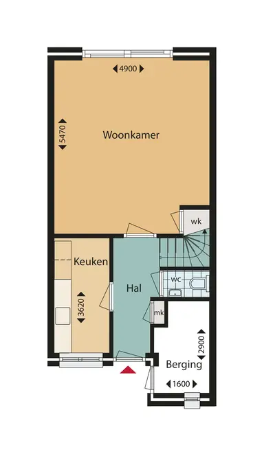 96m2 house to rent for 1555€/month in Huifkar, Sassenheim