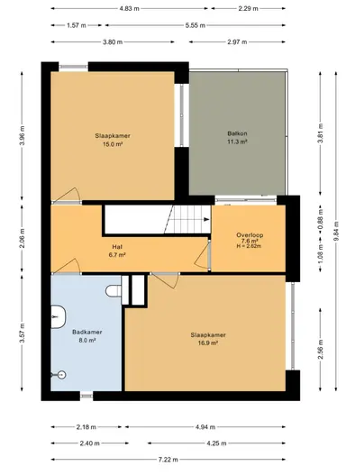 128m2 house to rent for 2500€/month in IJdoornlaan, Amsterdam