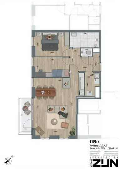 88m2 Appartement te huur voor 2225€/maand in Karel Doormanlaan, Rijswijk