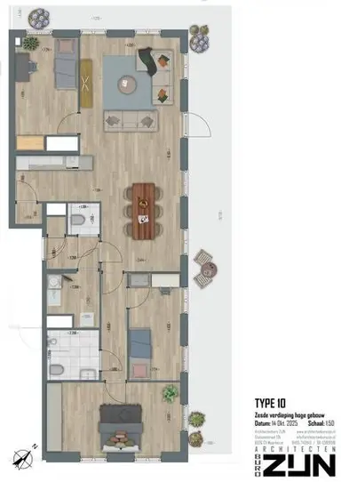 116m2 Appartement te huur voor 2950€/maand in Karel Doormanlaan, Rijswijk