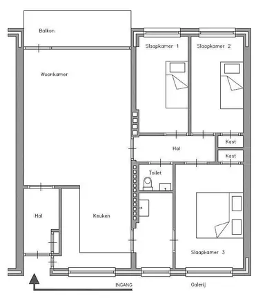 70m2 apartment to rent for 2700€/month in Bijdorp, Amstelveen