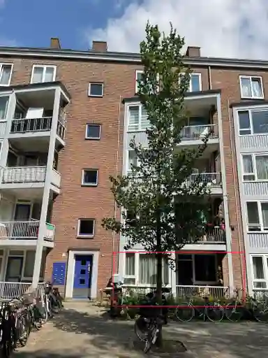 51m2 apartment to rent for 1104€/month in Dorus Rijkershof, Amsterdam