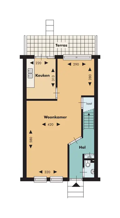 108m2 house to rent for 1604€/month in Slot Haamstedepad, Schiedam