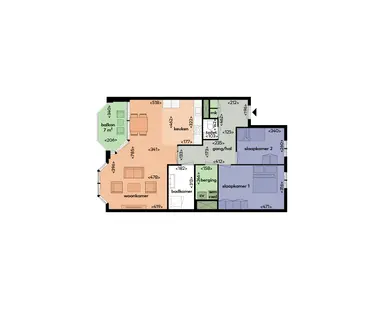 88m2 apartment to rent for 1805€/month in Wenenpromenade, Utrecht