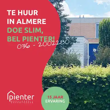 87.4m2 house to rent for 1675€/month in De Klenckestraat 10, Almere