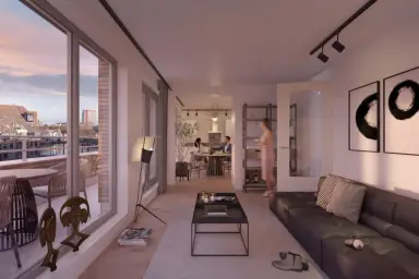 50m2 apartment to rent for 2100€/month in Houttuinen 64C, Delft