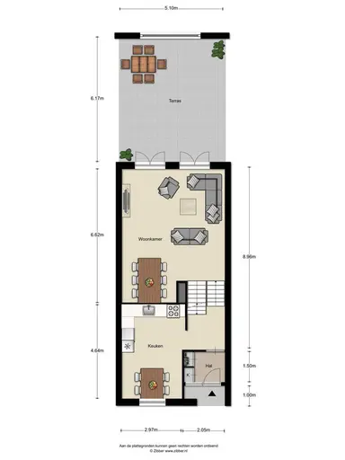 168m2 house to rent for 3495€/month in Nonnenveld 56, Breda