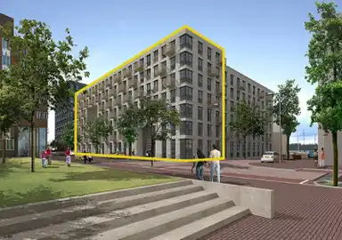 47m2 monolocale in affitto per 1138€/mese a Johan van der Keukenstraat, Amsterdam