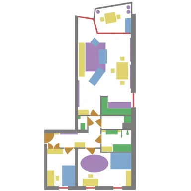 10m2 room to rent for 1350€/month in Carnapstraat, Amsterdam