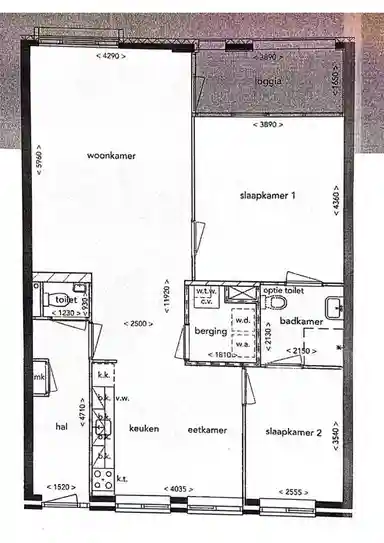 94m2 Appartement à louer pour 1323€/mois à Martin Lamkincour, Maastricht