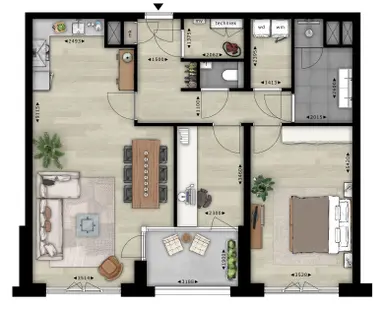 91m2 Appartement te huur voor 1740€/maand in Walserijstraat 88, Eindhoven