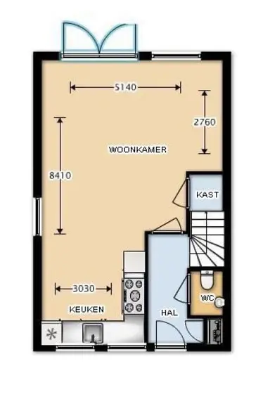 124m2 huis te huur voor 1550€/maand in Navarrastraat 29, Nijmegen