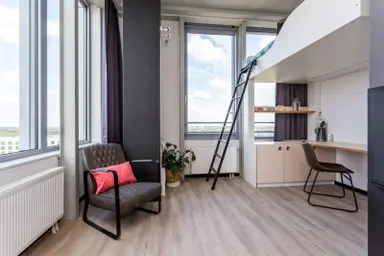 18m2 studio to rent for 974€/month in De Lampendriessen, Eindhoven