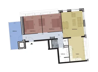 94m2 apartment to rent for 1605€/month in Hoge Rijndijk 165, Woerden