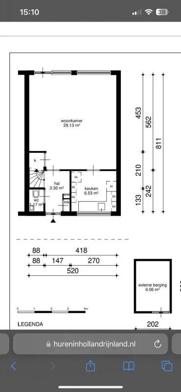 92m2 Appartamento in affitto per 930€/mese a Charley Tooropweg, Leiden