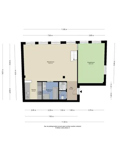 91m2 apartment to rent for 1750€/month in Noordeinde 10G, The Hague
