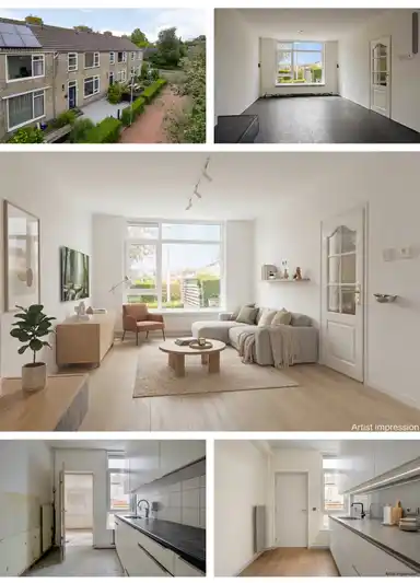 115μ² μονοκατοικία προς ενοικίαση για 1500€/μήνα σε Zandsteenlaan, Groningen