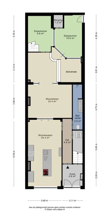 92m2 Appartamento in affitto per 2300€/mese a Oranje Nassaulaan, 's-Hertogenbosch