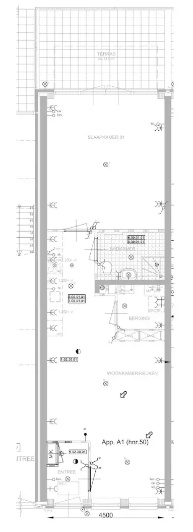 68m2 Appartement te huur voor 2500€/maand in Elandsstraat, Amsterdam