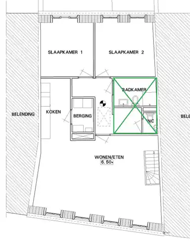 104m2 Wohnung zur Miete für 1450€/Monat in Markt, Rothem