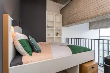 37m2 studio to rent for 1199€/month in De Veldmaat, Enschede