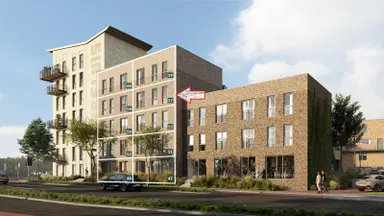 65m2 Appartamento in affitto per 1344€/mese a Paul Krugerstraat, Vlissingen