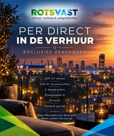 269m2 Appartement à louer pour 6500€/mois à Willemstraat, Eindhoven