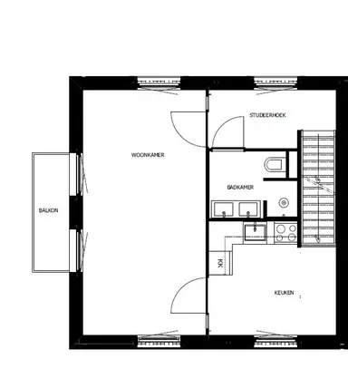75m2 flat to rent for 2495€/month in Lauwerecht 161, Utrecht