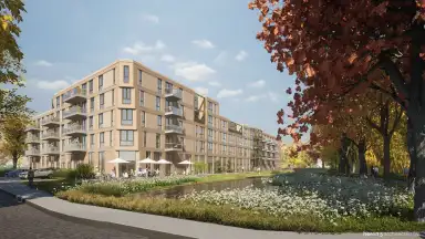 52m2 Appartement à louer pour 1083€/mois à Bosparkweg, Alphen aan den Rijn
