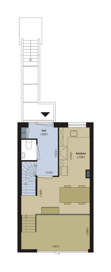 136m2 house to rent for 1835€/month in Adriaan Dorsmanstraat, Amsterdam