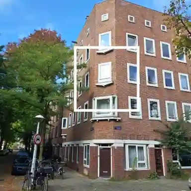 50m2 apartment to rent for 932.93€/month in Reggestraat 26-1, Amsterdam