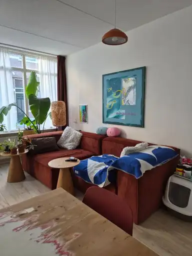 42m2 Appartement te huur voor 735€/maand in Maria Gijzenplein, Leiden