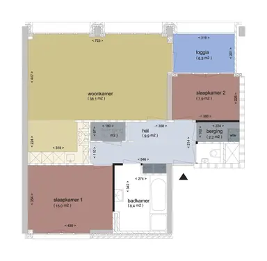 88m2 Appartement te huur voor 1650€/maand in Maashavenkade, Rotterdam