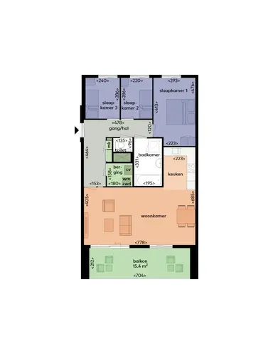 90m2 apartment to rent for 2080€/month in Vaduzdijk 63, Utrecht